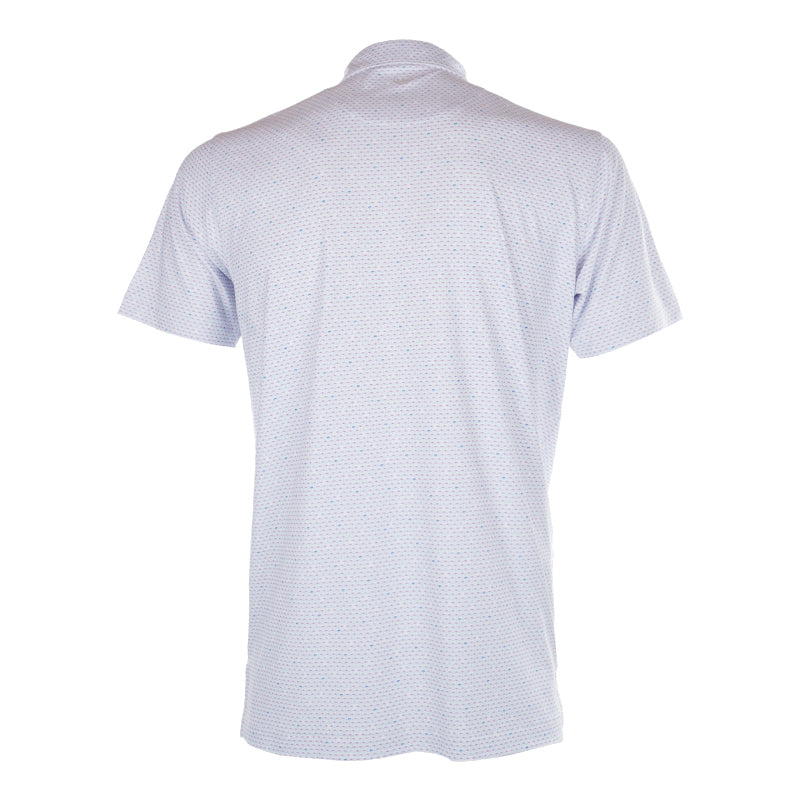 PETER MILLAR Espresso Martinis Performance Men's Polo (White)