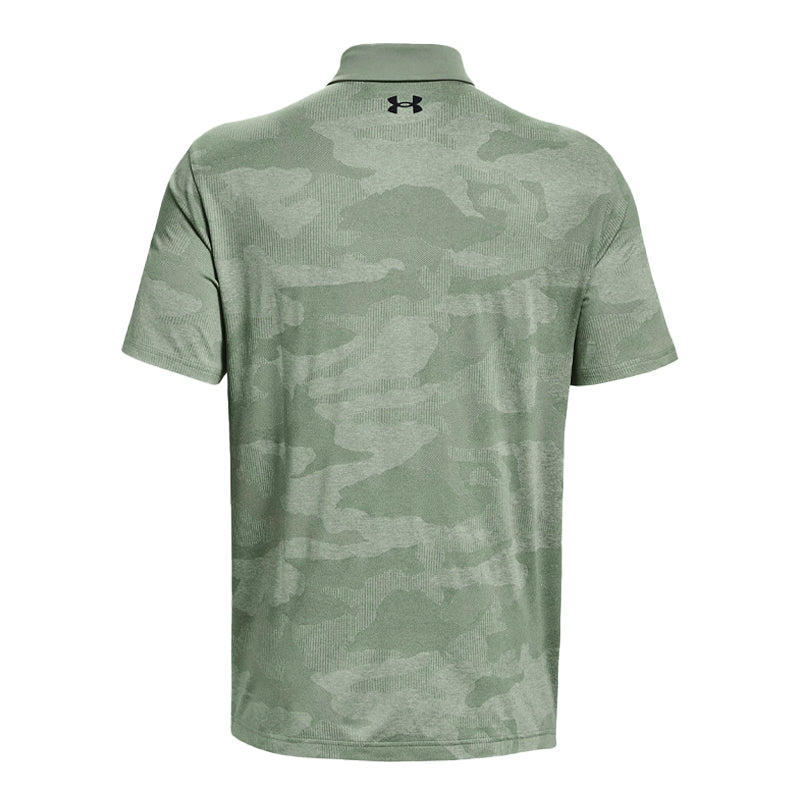 UNDER ARMOUR Playoff Camo Jacquard Men's Polo (Grove Green)