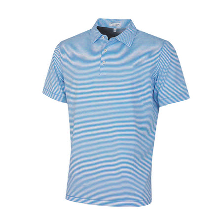 PETER MILLAR Hales Performance Men's Polo (Maritime/Cottage Blue)