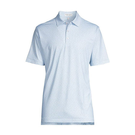 PETER MILLAR Ranch Water Performance Men's Polo (White)