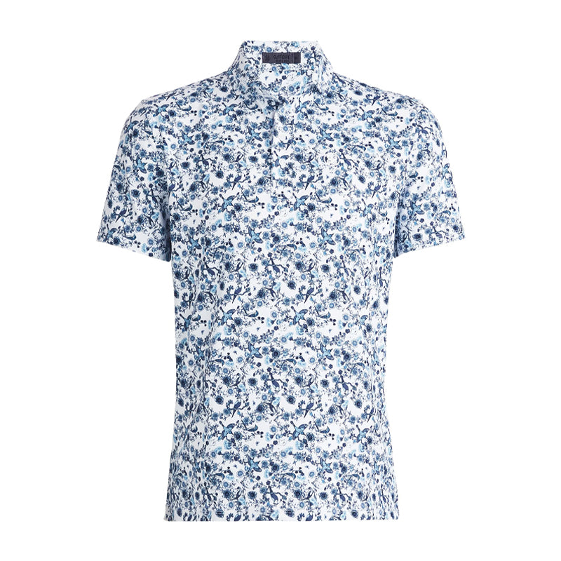 GFORE Botanic Garden Jersey Men's  Polo (Ink)
