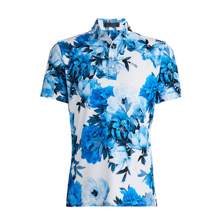 GFORE Photo Floral Jersey Men's Polo (Racer)