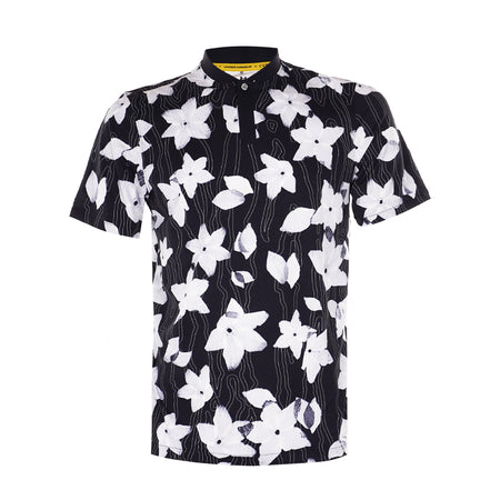UNDER ARMOUR Curry Bomber Men's Polo (Black/Celeste)