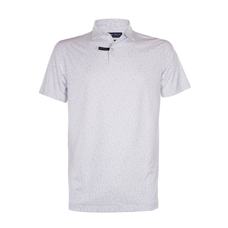 PETER MILLAR Fields of Carlsbad Performance Men's Jersey (White)