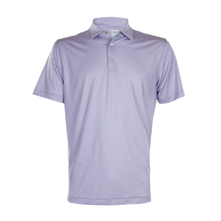 PETER MILLAR Soriano Performance Jersey Men's Polo (Lavender Fog)