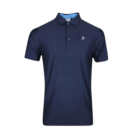 PUMA x PTC Jacquard Men's Polo (Deep Navy)