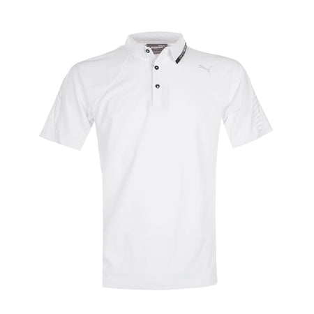 PUMA Japan PF Stretch Hybrid Neck Men's Polo (White)