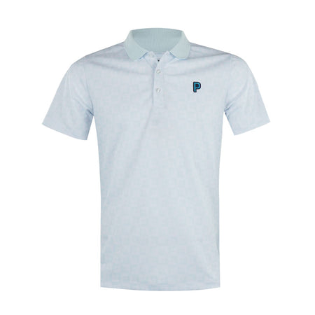 PUMA Japan Stretch Pique Monogram Men's Polo (Dew Drop)