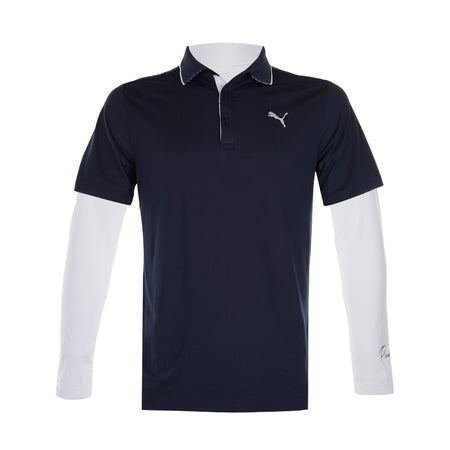 PUMA Japan Stretch Smooth Men's Polo Set (Deep Navy)