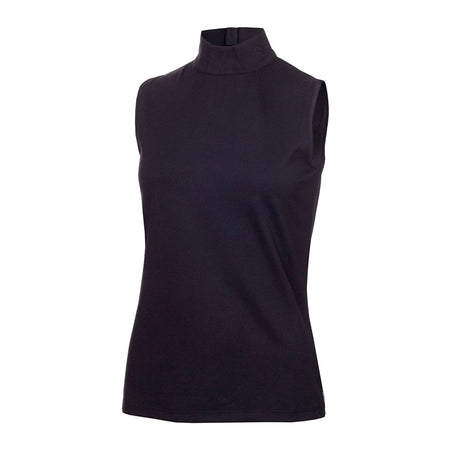 CALVIN KLEIN Skyway Women's Sleeveless Polo (Navy)
