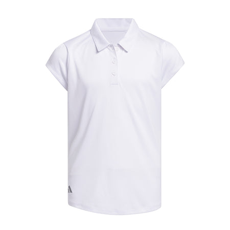ADIDAS Girl's Performance Polo (White)