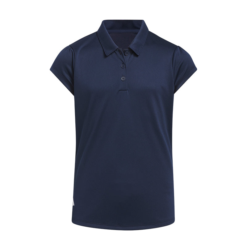 ADIDAS Girl's Performance Polo (Navy)