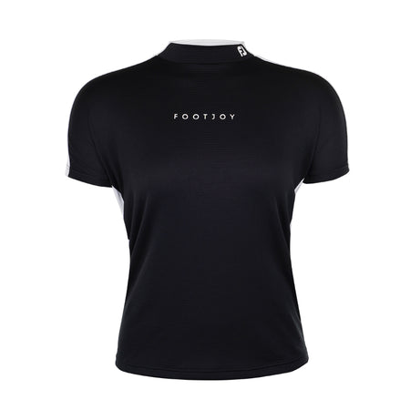 FOOTJOY Japan Solid Women's Mock Neck Shirt (Black)