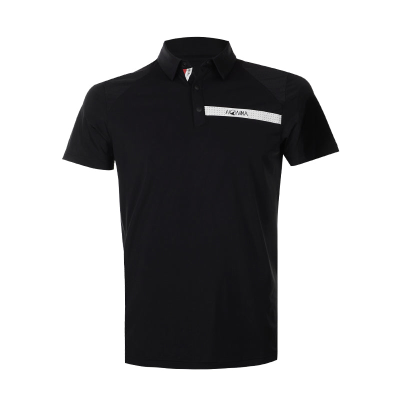 HONMA Performance Men's Polo (Black)