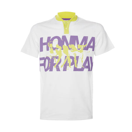 HONMA Hype Golf Men's Polo (White)
