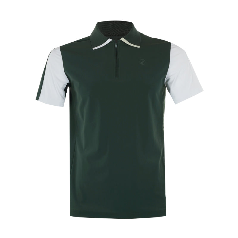 HONMA Performance Men's Polo (Dark Green)