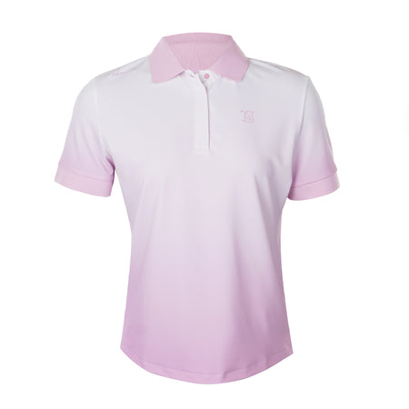 HONMA Hype Golf Women's Polo (White/Pink)