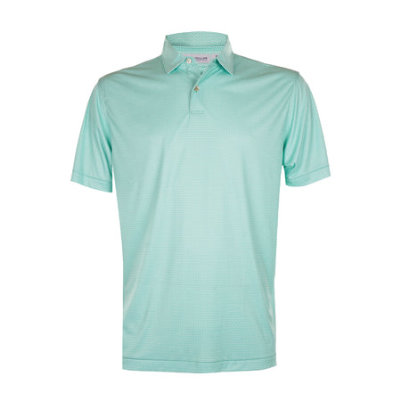PETER MILLAR Feather Art Men's Polo (Summer Meadow)