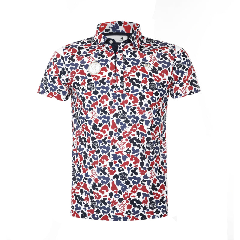 LE COQ SPORTIF GOLF Rooster Men's Polo (White)