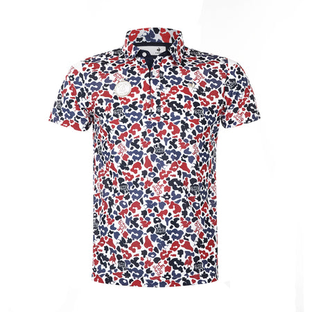 LE COQ SPORTIF GOLF Rooster Men's Polo (White)