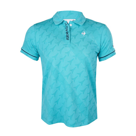 LE COQ SPORTIF GOLF Eifeel Jacquard Men's Polo (Green)
