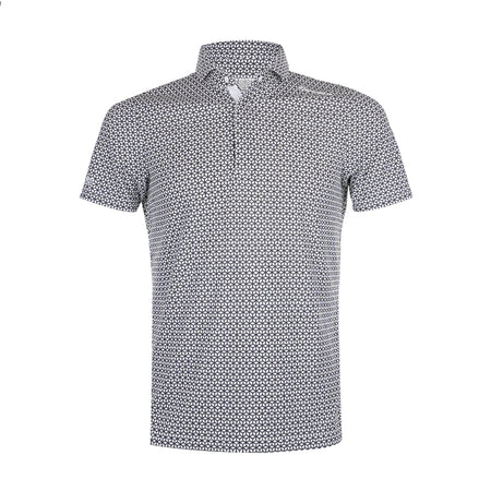 TAYLORMADE T-Ice Hex Men's Polo (White)