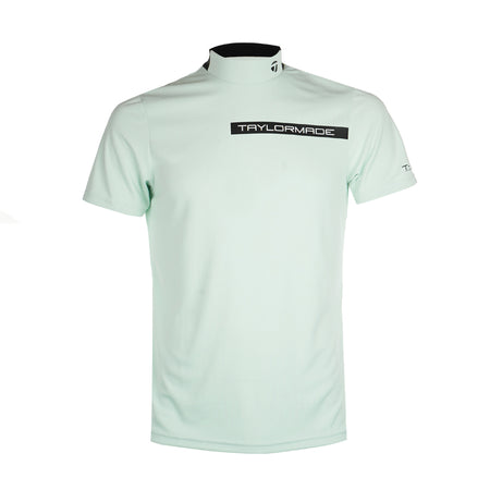 TAYLORMADE T-Ice Men's Mock Shirt (Ice Mint)