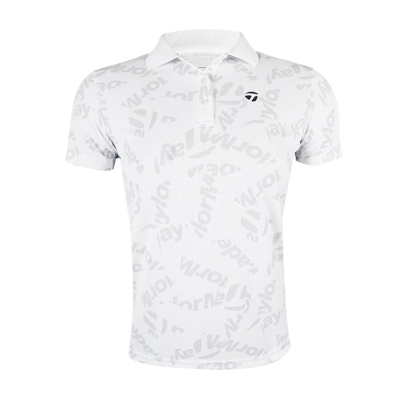 TAYLORMADE T-Ice Graphic Women's Polo (White)