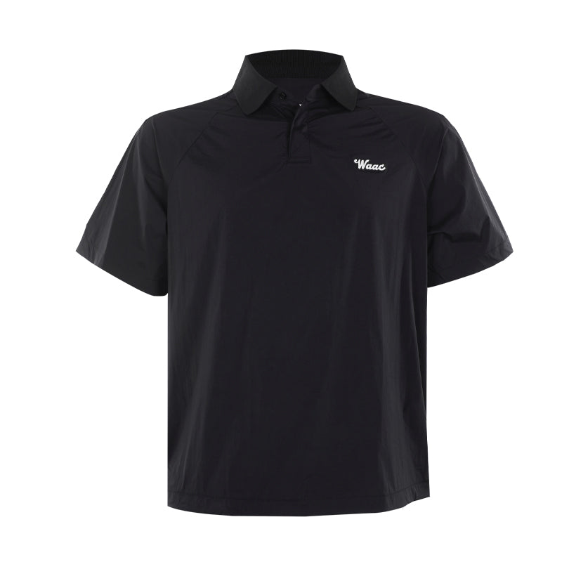 WAAC Korea Logo Hybrid Men's Polo (Black)