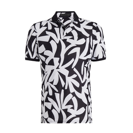 GFORE Contrast Pique Men's Polo (Onyx)