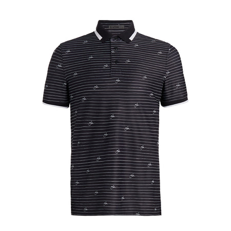 GFORE Script Pique Men's Polo (Onyx)