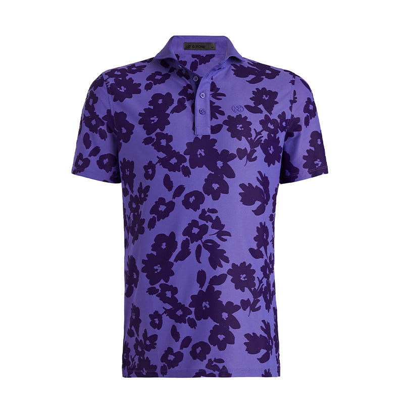 GFORE Floral Pique Men's Polo (Canyon)