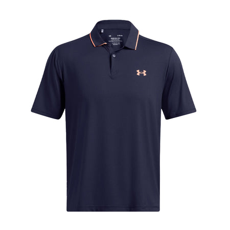UNDER ARMOUR Iso-Chill Men's Polo (Navy/Orange)