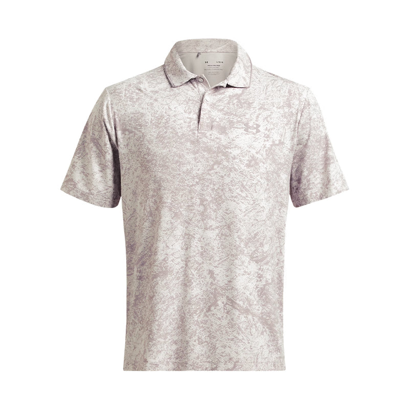 UNDER ARMOUR Iso-Chill Edge Men's Polo (Grey Matter)