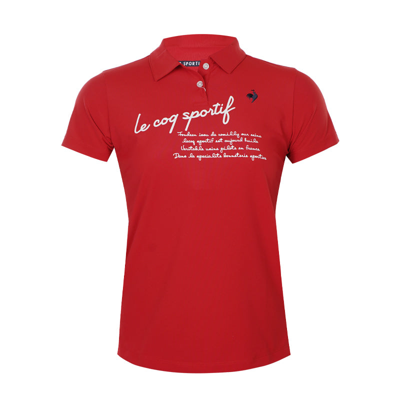 LE COQ SPORTIF GOLF SMU Women's Polo (Red)