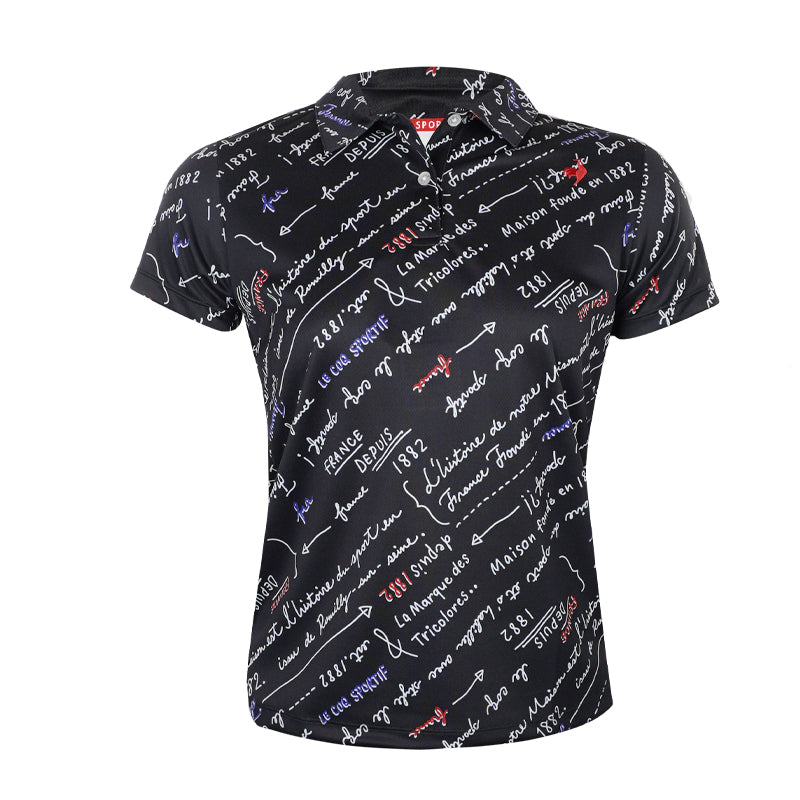 LE COQ SPORTIF GOLF SMU Women's Polo (Black)