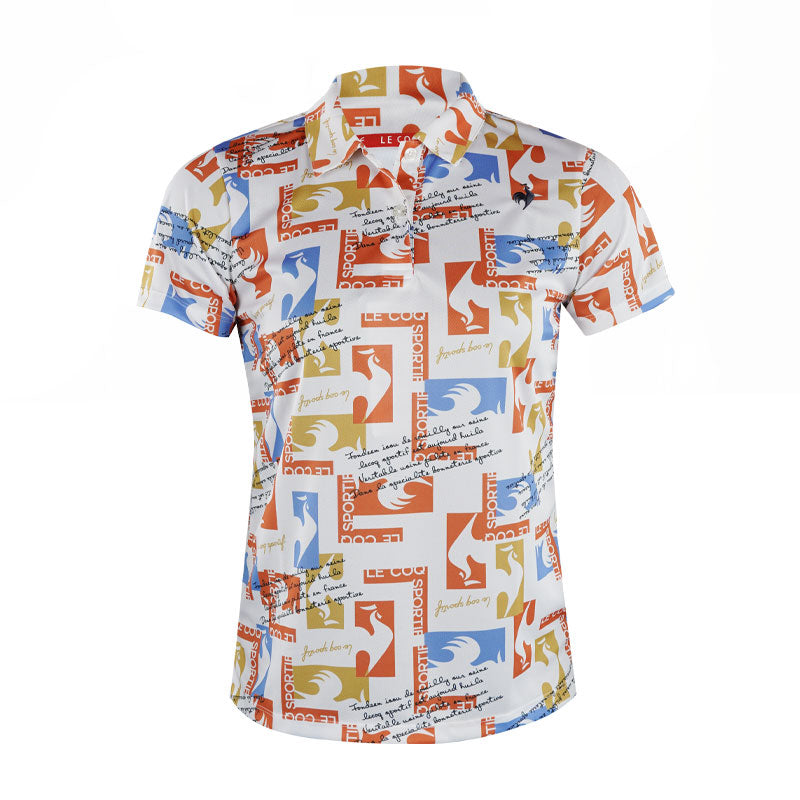 LE COQ SPORTIF GOLF SMU Women's Polo (Orange)