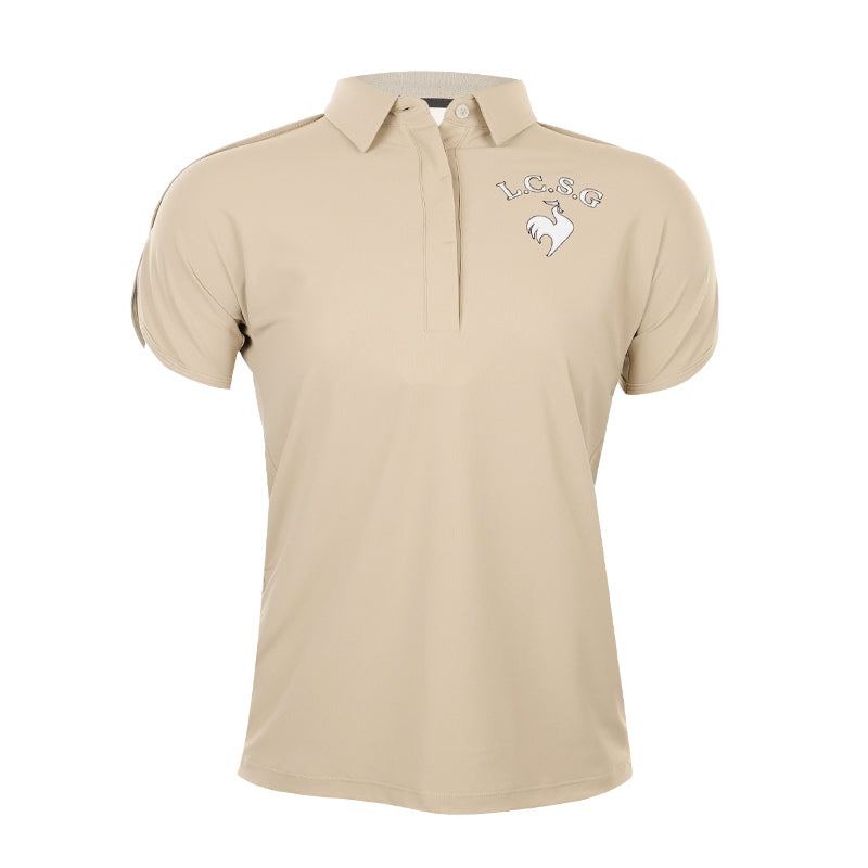 LE COQ SPORTIF GOLF Women's Polo (Beige)
