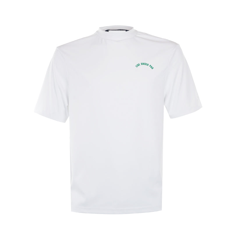 CUTTER & BUCK Oversized Men's Mock Shirt (White)