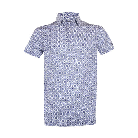 CUTTER & BUCK Men's Mercerized Polo (Dark Purple)