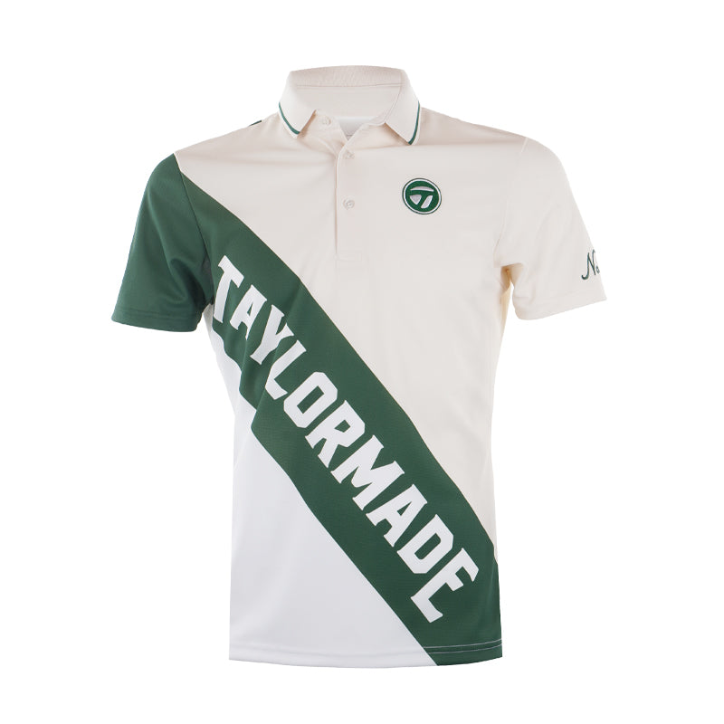 TAYLORMADE Summer Commemorative 2024 Men's Polo (Sand/Green/White)