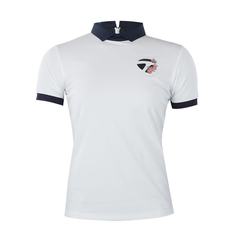 TAYLORMADE Flower Women?s Polo (White)