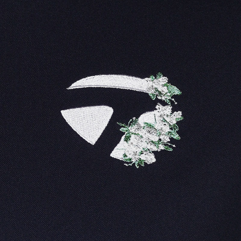 TAYLORMADE Flower Women?s Polo (Navy)