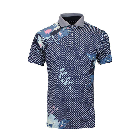 PUMA MATTR Terrance Men's Polo (Deep Navy)