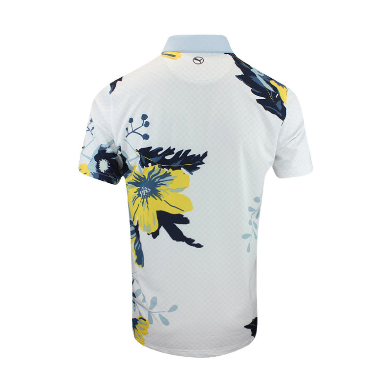 PUMA MATTR Terrance Men's Polo (Silver Sky)