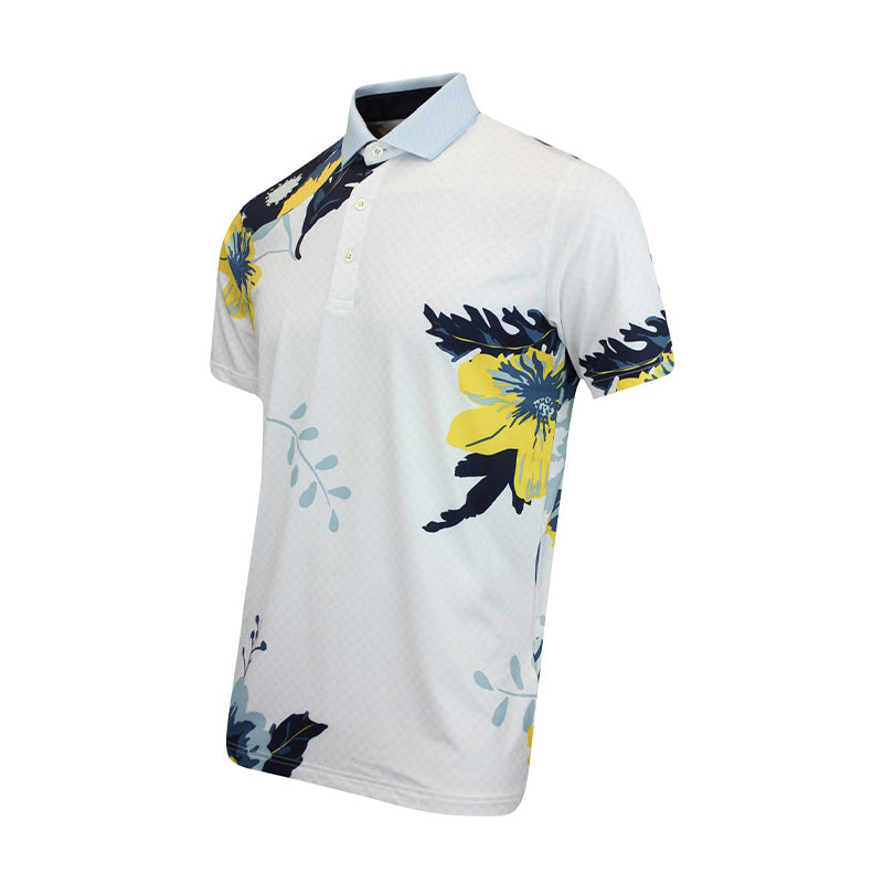 PUMA MATTR Terrance Men's Polo (Silver Sky)