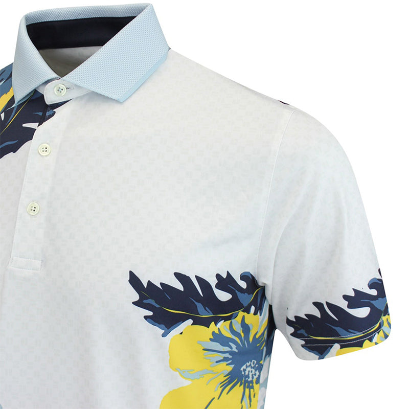 PUMA MATTR Terrance Men's Polo (Silver Sky)