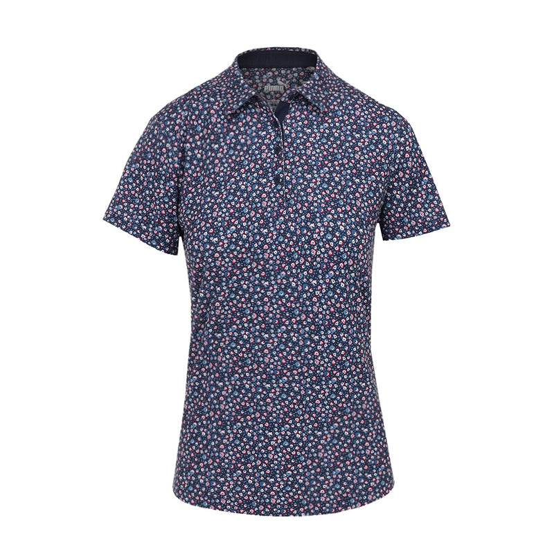 PUMA MATTR Soto Women's Polo (Navy/Magenta)
