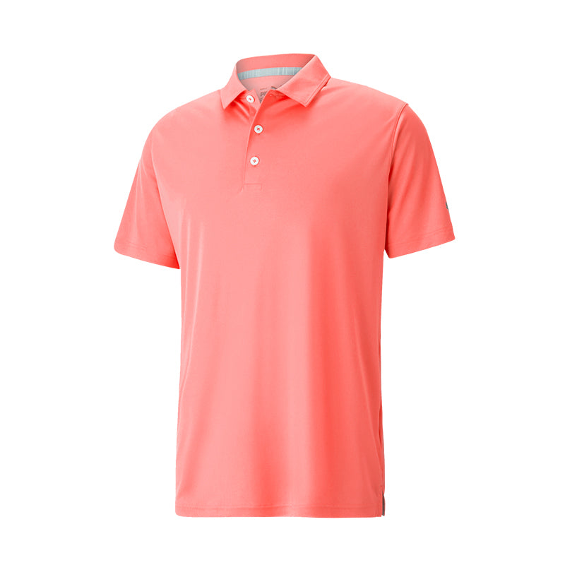 PUMA Gamer Men?s Polo (Melon Punch)