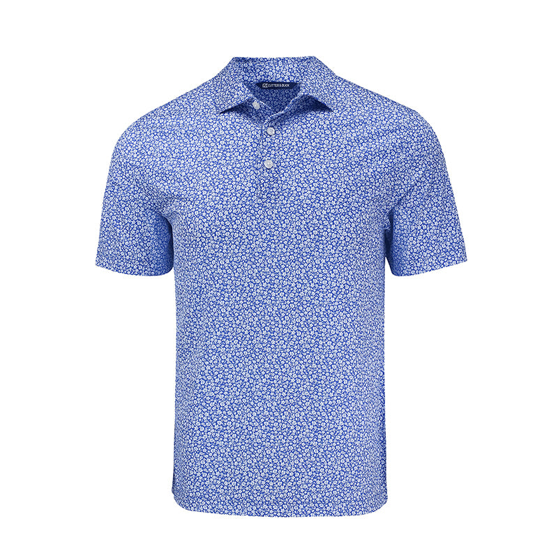 CUTTER & BUCK Pike Eco Flora Print Men's Polo (Chelan)